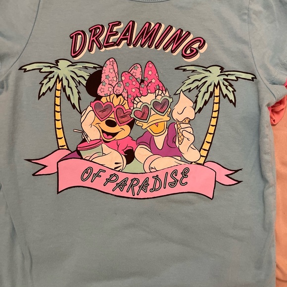 Disney Girls T-shirt Bundle Size 7/8 - Picture 4 of 4